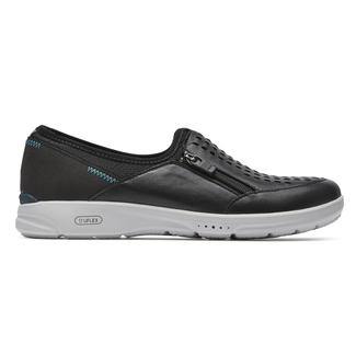 Png Sneakers Walking - Truflex Slip On Comfortable Womenu0027S Shoes In Black, Transparent background PNG HD thumbnail