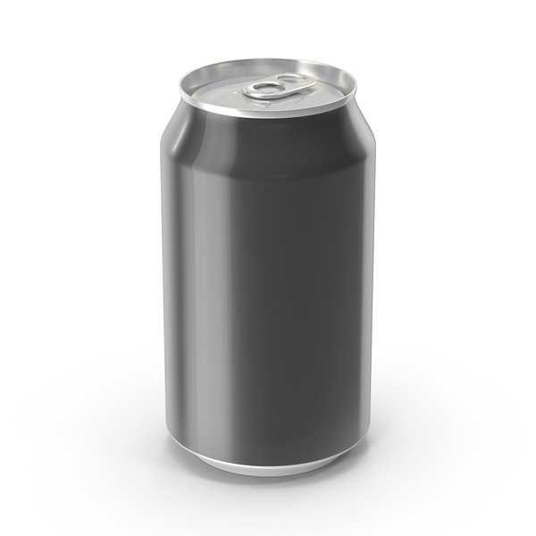 Generic Black Can 355Ml - Soda Can, Transparent background PNG HD thumbnail