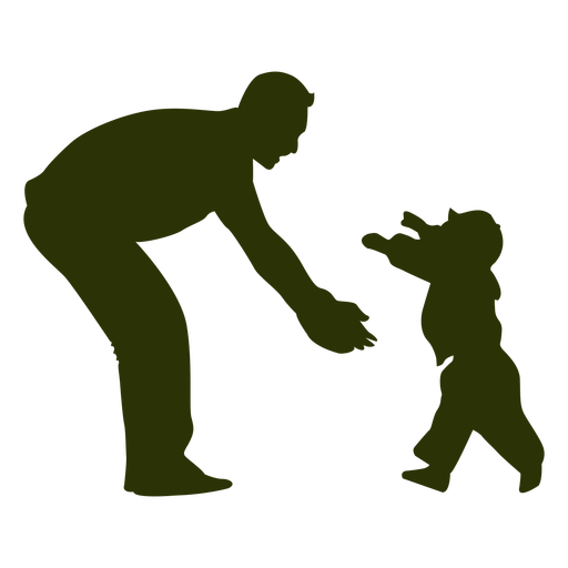 Father Son Silhouette - Son, Transparent background PNG HD thumbnail