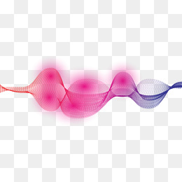 Vector Fantasy Pink Sound Wave Curve Png Picture, Dream, Pink, Audio Png And - Sound Waves, Transparent background PNG HD thumbnail