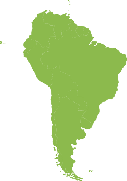 Download This Image As: - South America, Transparent background PNG HD thumbnail