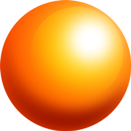 Ball, Orange, Sphere Icon. Download Png - Sphere, Transparent background PNG HD thumbnail