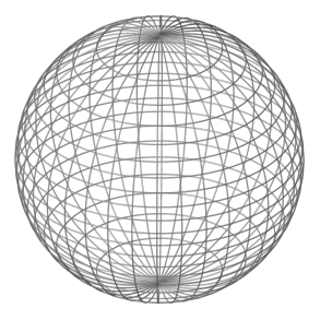 Sphere Wireframe Greyscale.png Hdpng.com  - Sphere, Transparent background PNG HD thumbnail