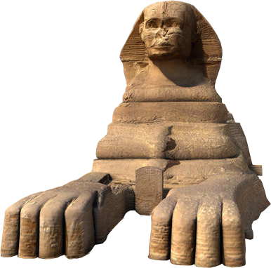 Sphinx Statue PNG by EveLives