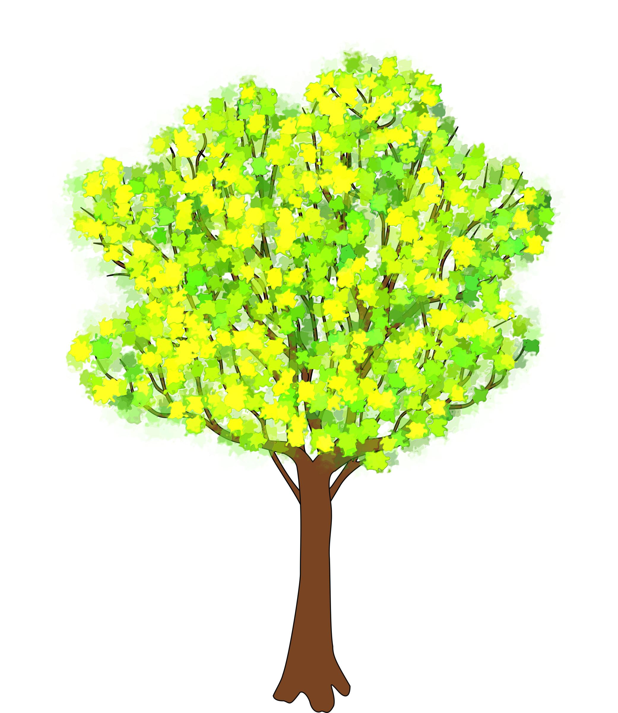 Tree In Spring - Spring Tree, Transparent background PNG HD thumbnail