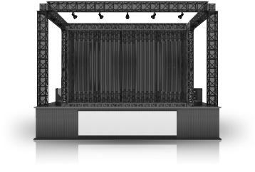 Welcome To Dunicon Outdoor Stage Png - Stage, Transparent background PNG HD thumbnail