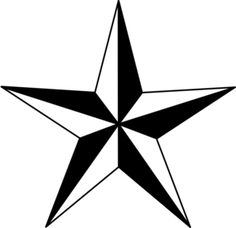Star - Star Black And White, Transparent background PNG HD thumbnail
