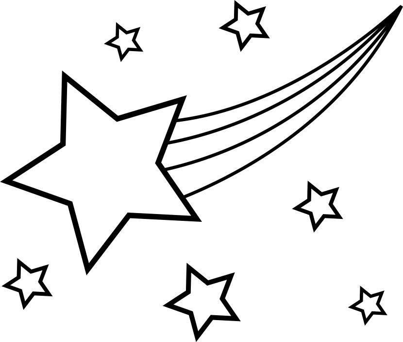 Star Black And White Image Of Star Clipart Black And White Clip Art - Star Black And White, Transparent background PNG HD thumbnail