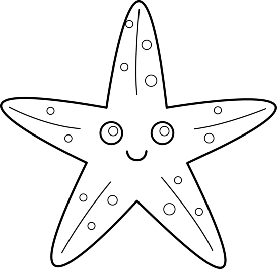 Png Starfish Black And White - Starfish Black And White Clip Art Starfish Black And White 3, Transparent background PNG HD thumbnail