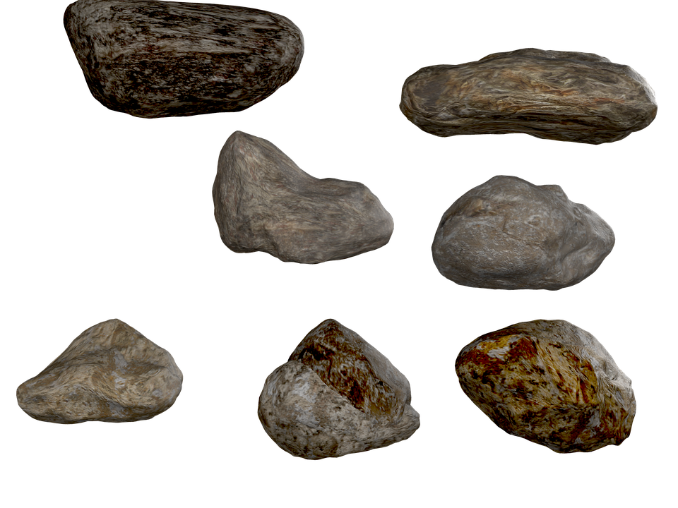 Stone, Rock, Isolated - Stone, Transparent background PNG HD thumbnail