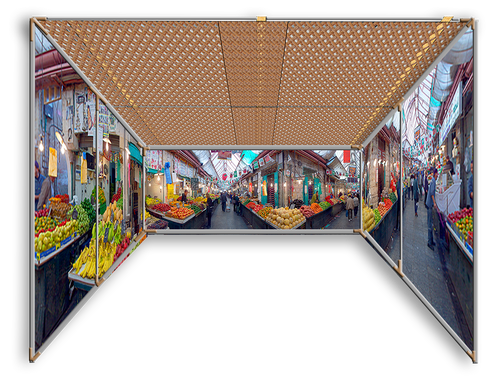 Are You Ready To Upgrade Your Sukkah Walls And Spend Your Sukkot Immersed In An Israeli Vista Of Your Choice? If You Already Own A Sukkah Project™ Tubular Hdpng.com  - Sukkah, Transparent background PNG HD thumbnail