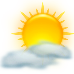 Clouds, Sun, Weather Icon. Download Png - Sun And Clouds, Transparent background PNG HD thumbnail