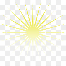 Vector Yellow Sun Rays, Yellow, Radiation, Light Png And Vector - Sun Rays, Transparent background PNG HD thumbnail