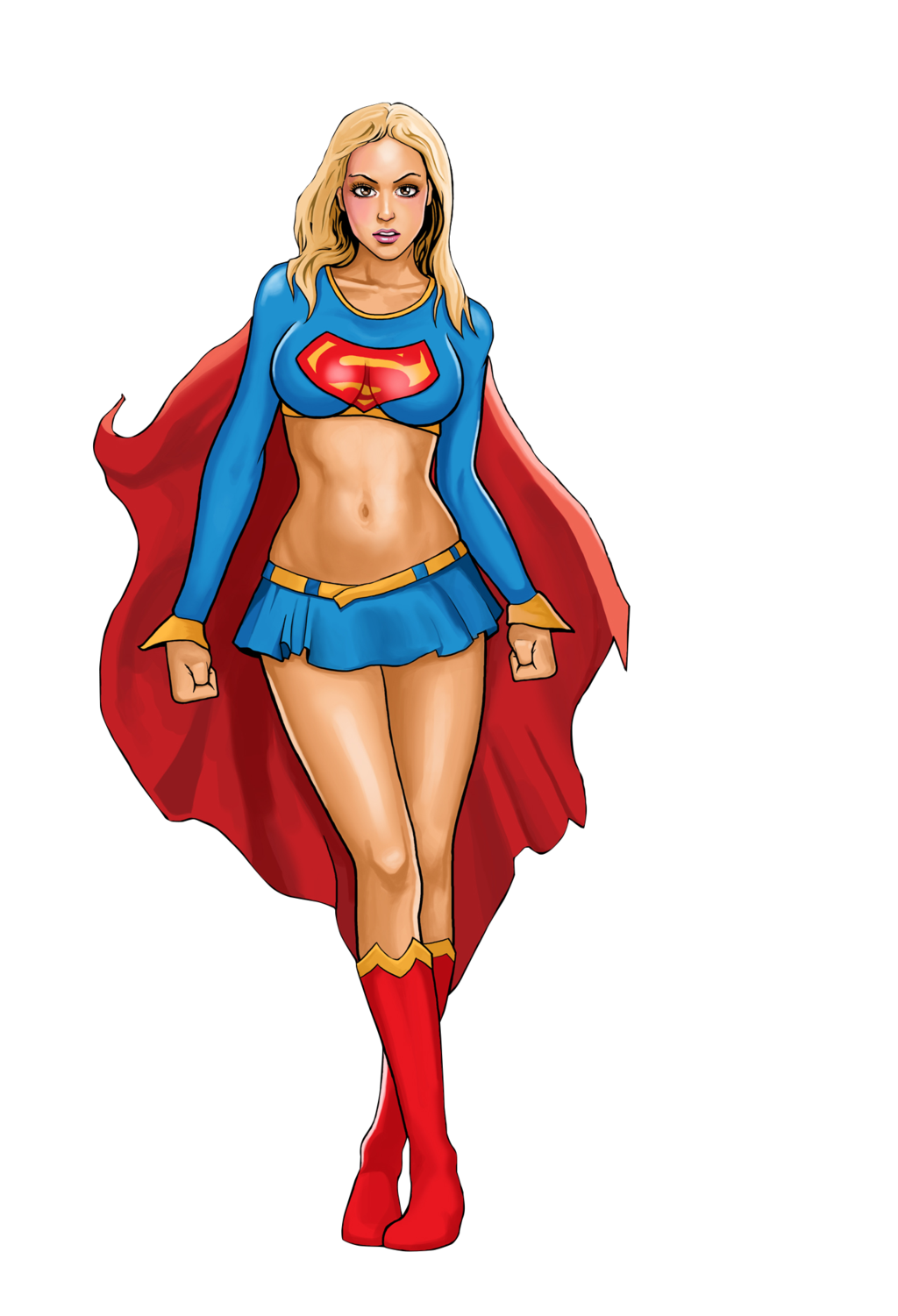 Superwoman clipart 3
