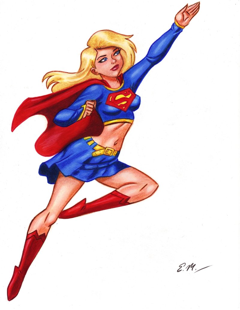 Superwoman Clipart 3 - Superwoman, Transparent background PNG HD thumbnail
