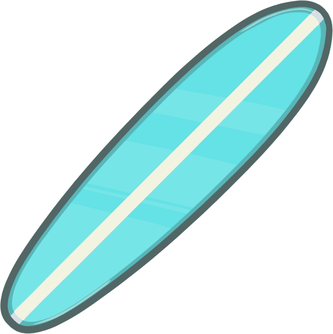 Pics For U003E Surfboard Vector Png - Surfboard, Transparent background PNG HD thumbnail