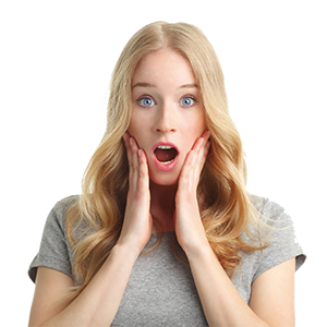 . Hdpng.com 300 × 300 In Surprised Girl. - Surprised, Transparent background PNG HD thumbnail