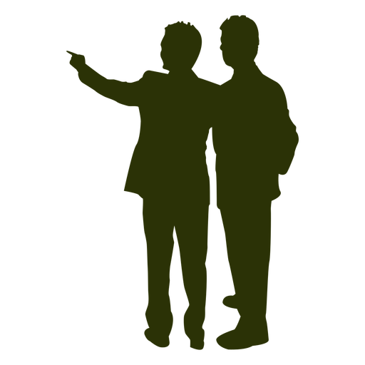 Office Collegue Talking Silhouette Png - Talking, Transparent background PNG HD thumbnail