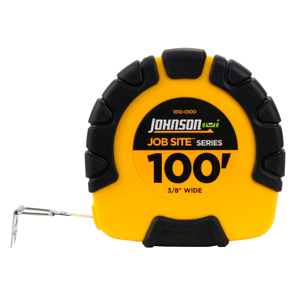 100U0027 Job Site™ Geared Closed Case Steel Tape Model: 1810 0100. View Full Details - Tape Measure, Transparent background PNG HD thumbnail