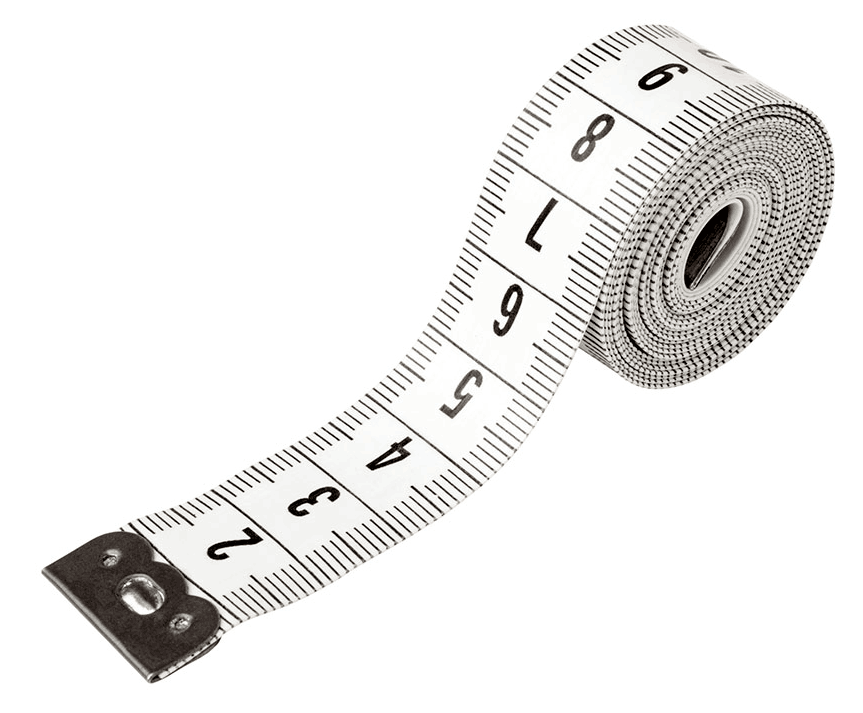 Mini Size Tailor Tape Measure - Tape Measure, Transparent background PNG HD thumbnail