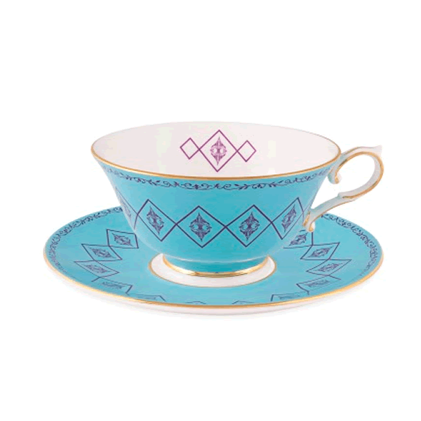 Home / Tea Cup And Saucer In Cambridge Blue. Cambridge Blue Sq - Tea Cup And Saucer, Transparent background PNG HD thumbnail
