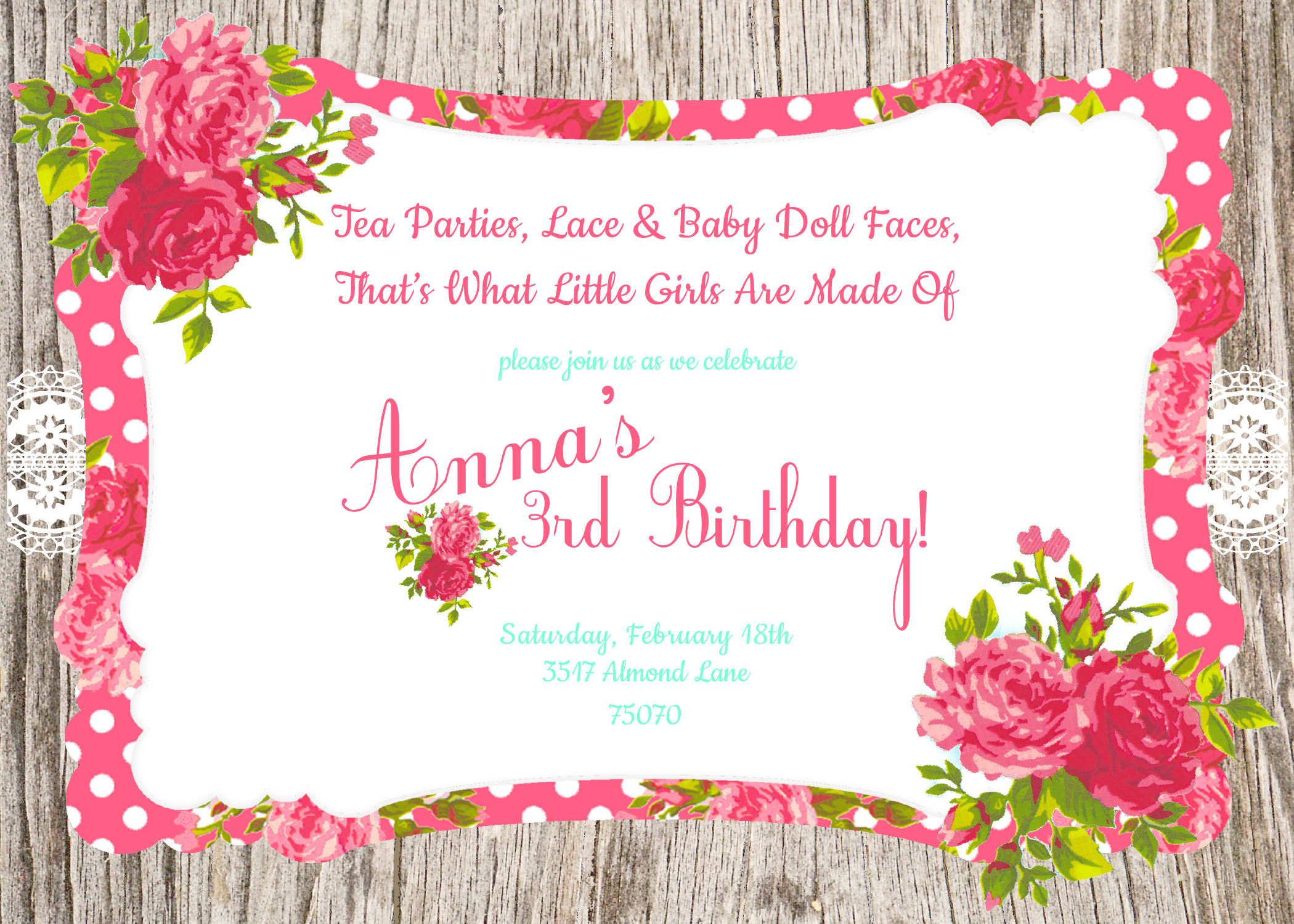 Jawdropping Tea Party Birthday Invitations Which Is Viral Today, Party Invitations - Tea Party Invitation, Transparent background PNG HD thumbnail