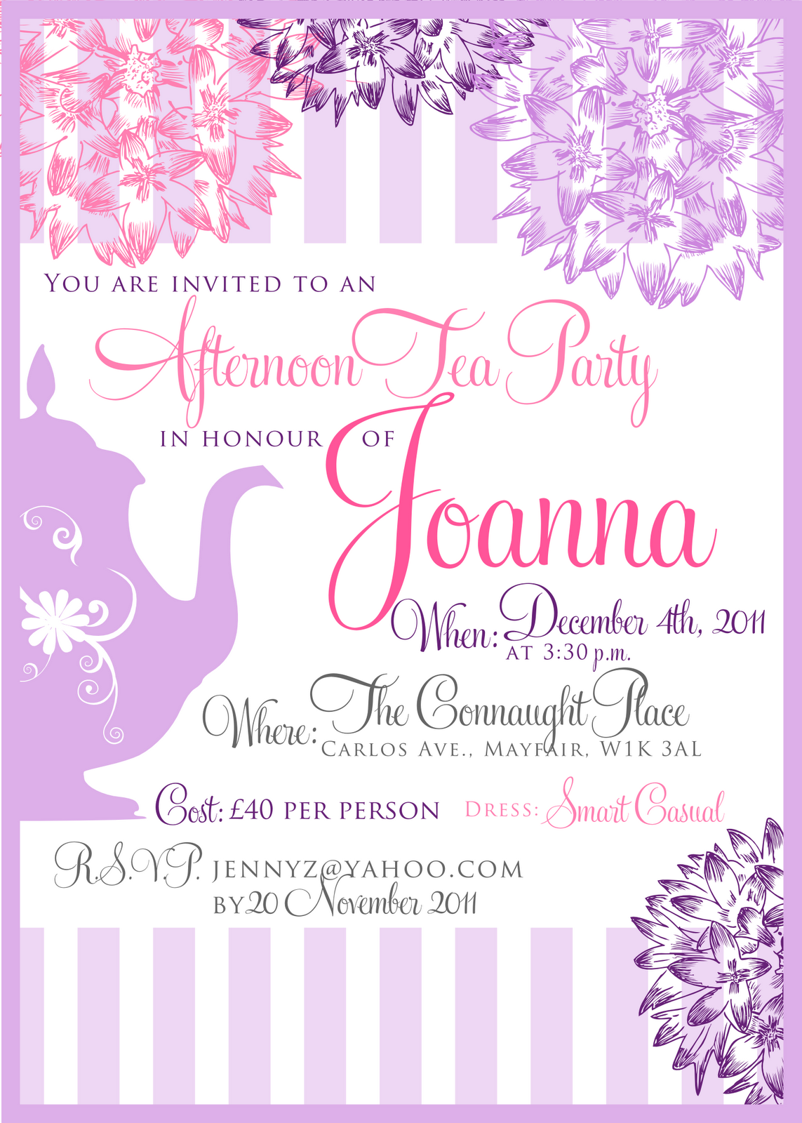 Tea Party Baby Shower Invitation Templates Wall - Tea Party Invitation, Transparent background PNG HD thumbnail