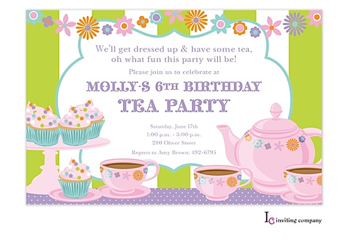 Tea Party Invitations As An Additional Inspiration For A Exceptional Party Invitation Design With Exceptional Layout 12 - Tea Party Invitation, Transparent background PNG HD thumbnail