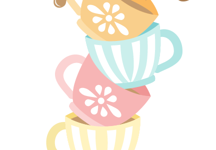 Tea Party For Moms And Kids - Tea Party, Transparent background PNG HD thumbnail