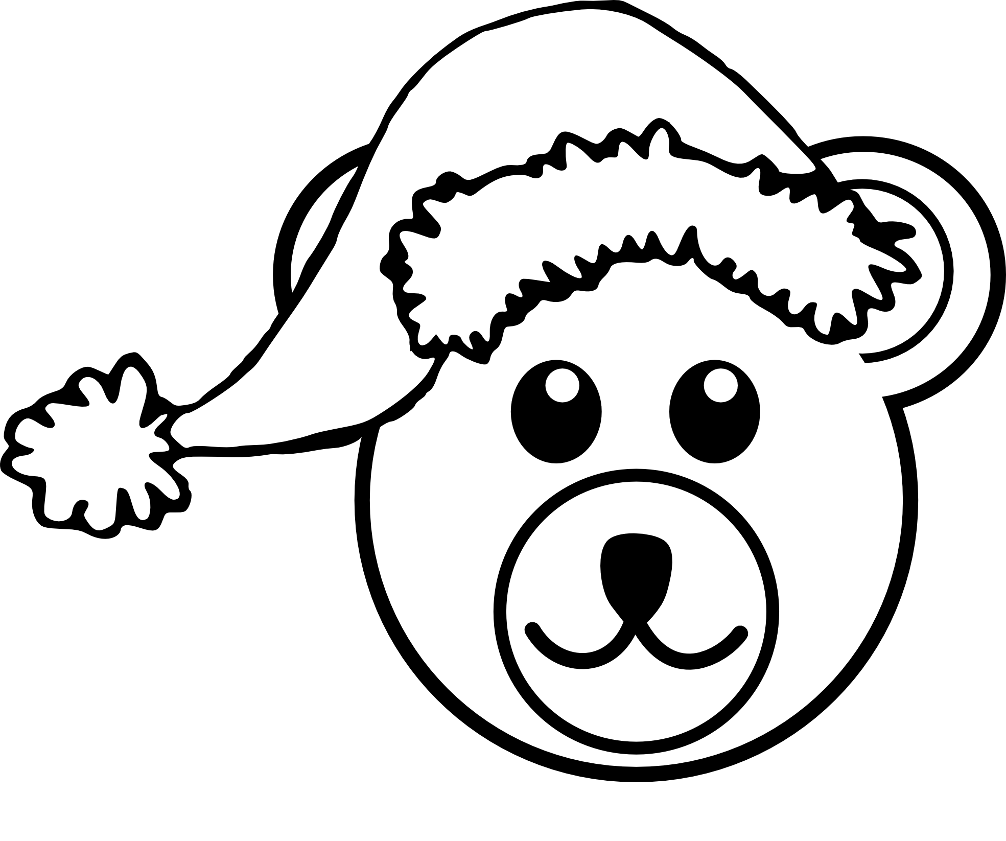 Teddy Bear Black And White Brown Bear Black And White Clipart - Teddy Bear Black And White, Transparent background PNG HD thumbnail