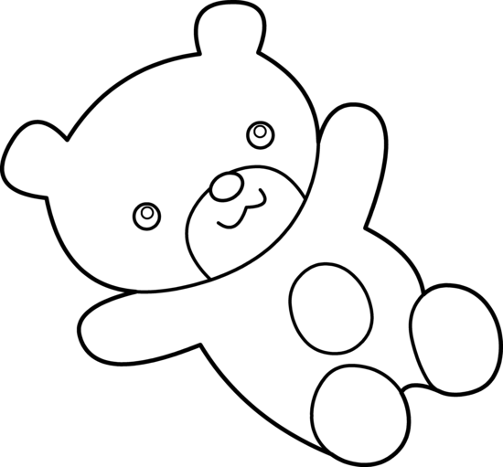 Teddy Bear Black And White Teddy Bear Pic Black And White Teddy Clip Art - Teddy Bear Black And White, Transparent background PNG HD thumbnail