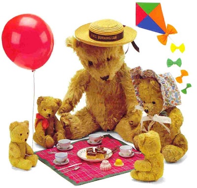 Teddy Bear Picnic Party - Teddy Bear Picnic, Transparent background PNG HD thumbnail