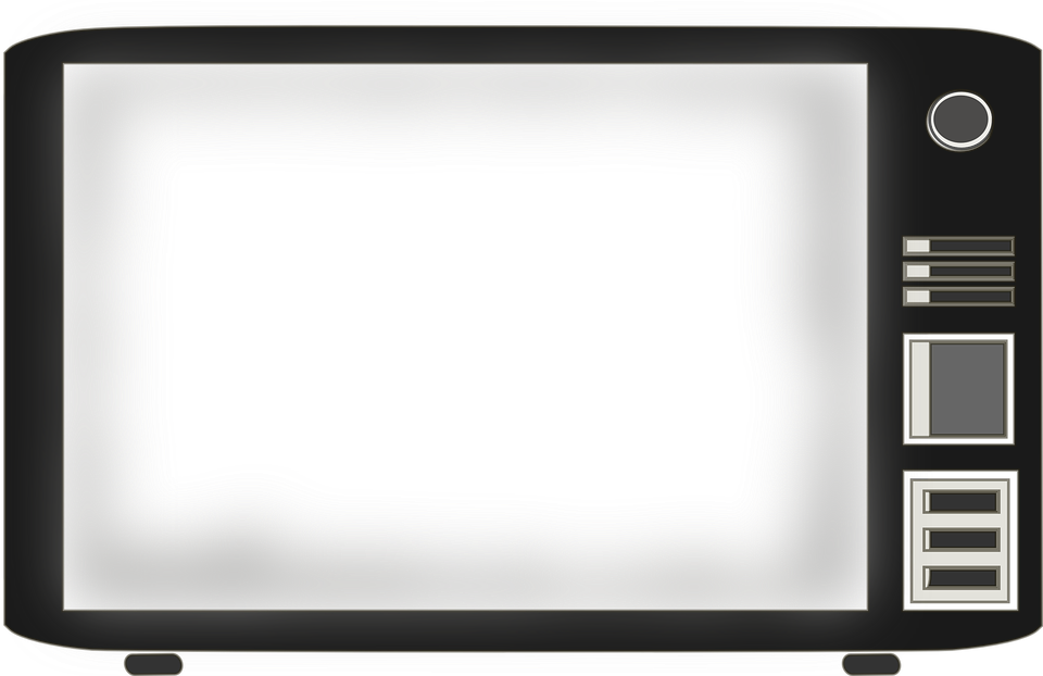 Tv, Vintage, Television, Technology, Electronics, Film - Television, Transparent background PNG HD thumbnail