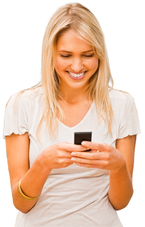 Smartphone texting clipart, s