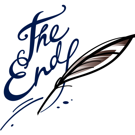 The End In Stylish Text - The End, Transparent background PNG HD thumbnail