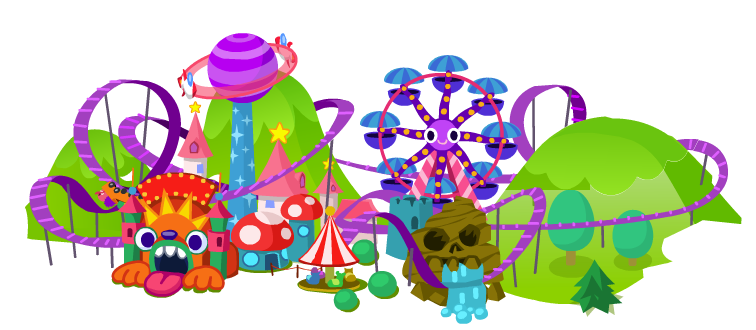 Image   Moshi Fun Park Icon.png | Moshi Monsters Wiki | Fandom Powered By Wikia - Theme Park, Transparent background PNG HD thumbnail