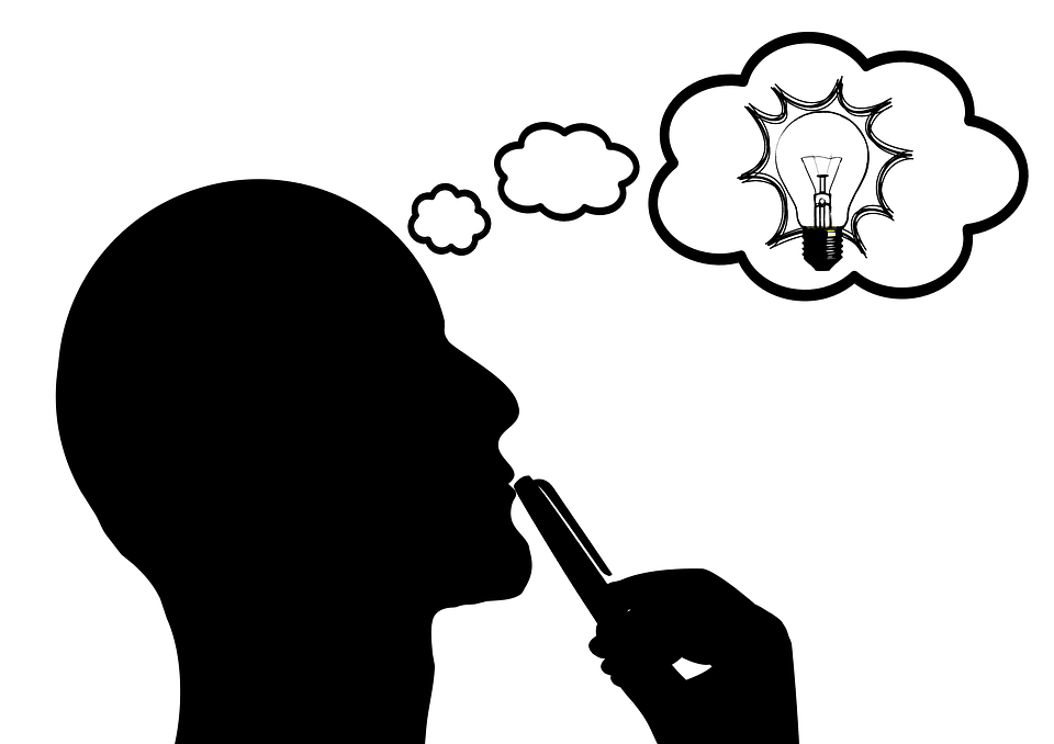 Think, Thinking, Hand, Reflect, Light Bulb - Thinking Of You, Transparent background PNG HD thumbnail