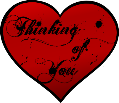 Png Thinking Of You - Thinking Of You Heart Graphic, Transparent background PNG HD thumbnail