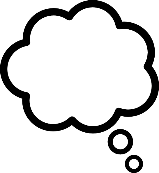 Thought Bubble - Thought Bubble, Transparent background PNG HD thumbnail