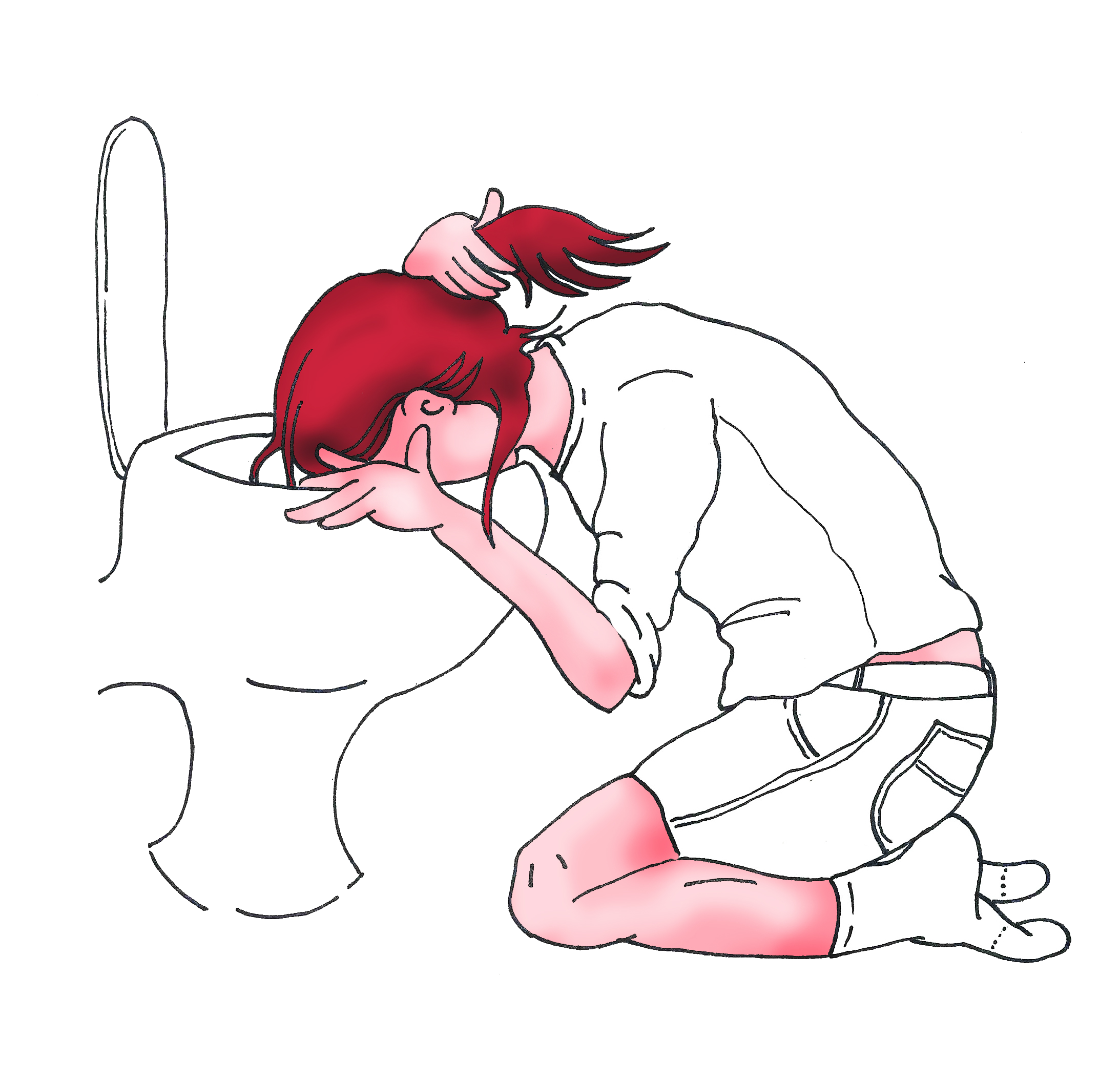 How To Throw Up When You Are Feeling Nauseous - Throwing Up, Transparent background PNG HD thumbnail
