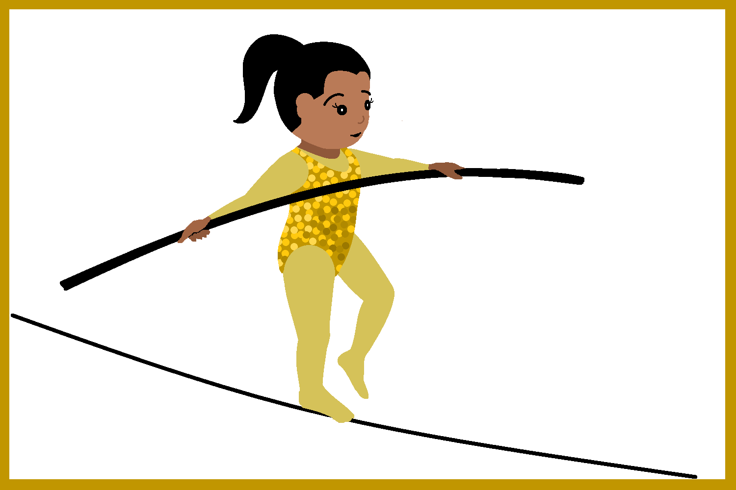 Circus Tight Rope Walker Clipart - Tightrope Walker, Transparent background PNG HD thumbnail