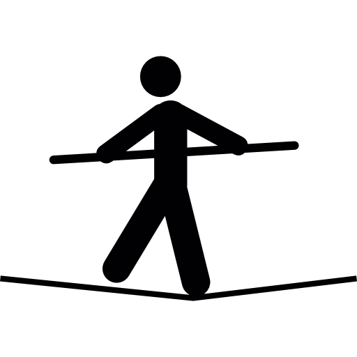 Tightrope Walker Free Icon - Tightrope Walker, Transparent background PNG HD thumbnail