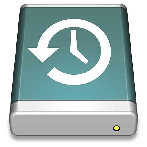 Timemachine Disk Icon. Png File: 512X512 Pixel - Time Machine, Transparent background PNG HD thumbnail