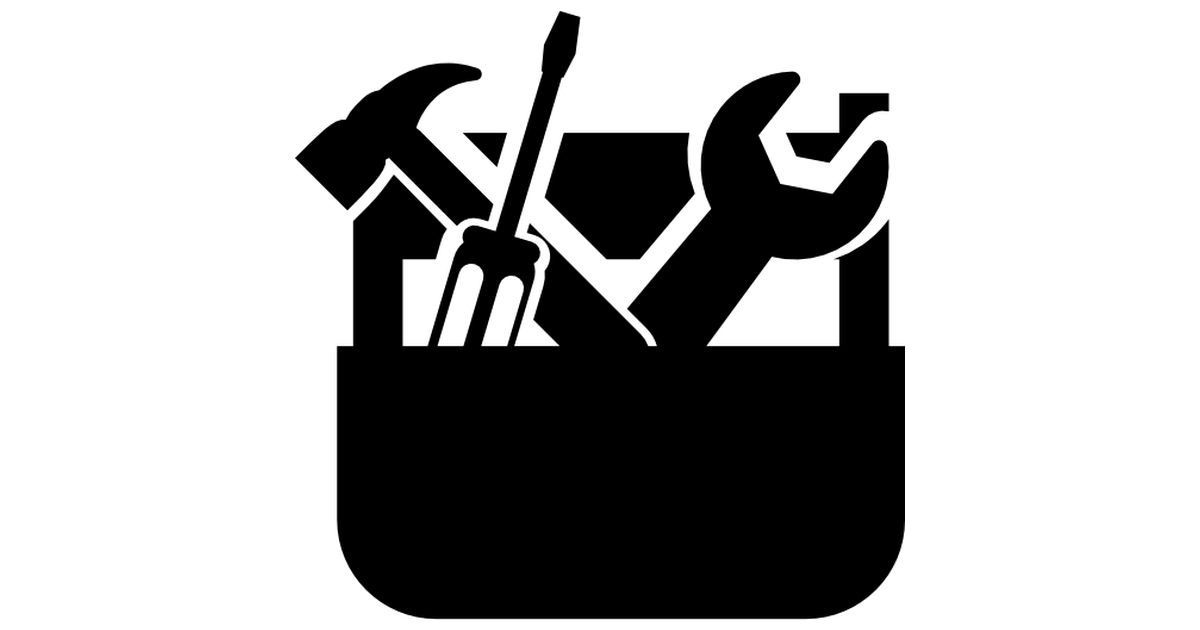 Png Toolbox Black And White Hdpng.com 1200 - Toolbox Black And White, Transparent background PNG HD thumbnail