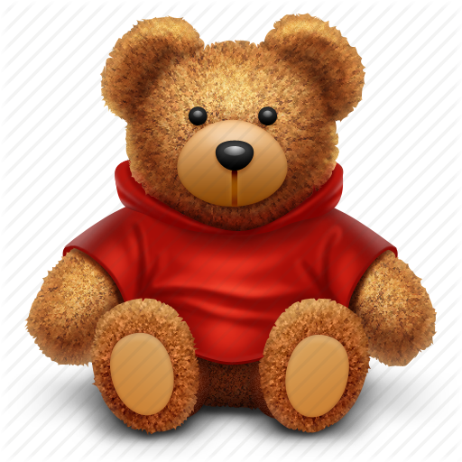 Bear, Gift, Present, Toy Icon - Toy, Transparent background PNG HD thumbnail