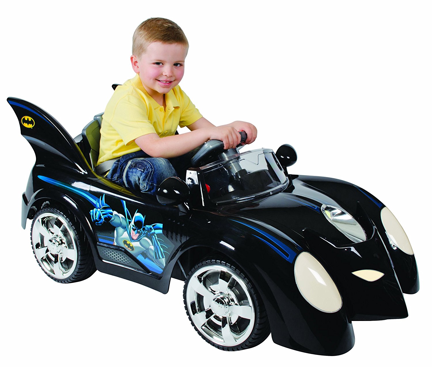 New Kids Batman Batmobile Battery Powered Children Ride On Outdoor Car Toy Uk: Amazon.co.uk: Toys U0026 Games - Toy Car, Transparent background PNG HD thumbnail