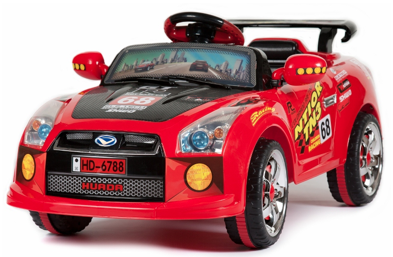 Nissan Gtr Style 6V Electric Kids Car - Toy Car, Transparent background PNG HD thumbnail