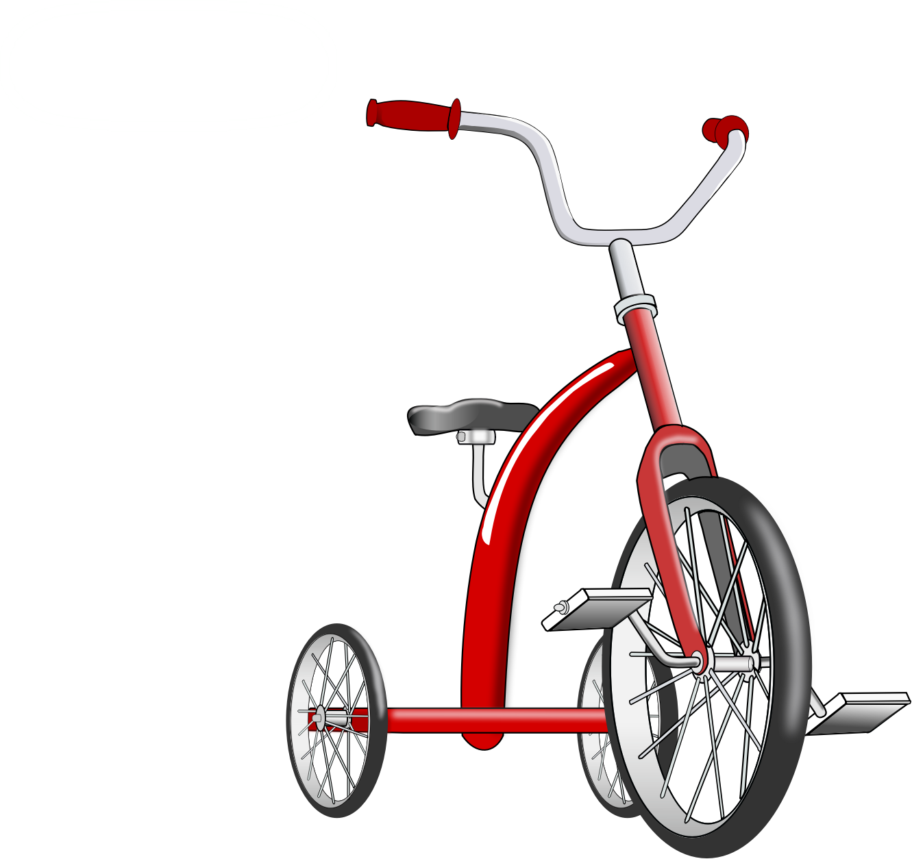 Big Image (Png) - Tricycle, Transparent background PNG HD thumbnail