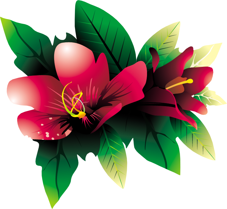 Tropical Flower Hq Png By Briellefantasy Hdpng.com  - Tropical Flowers, Transparent background PNG HD thumbnail