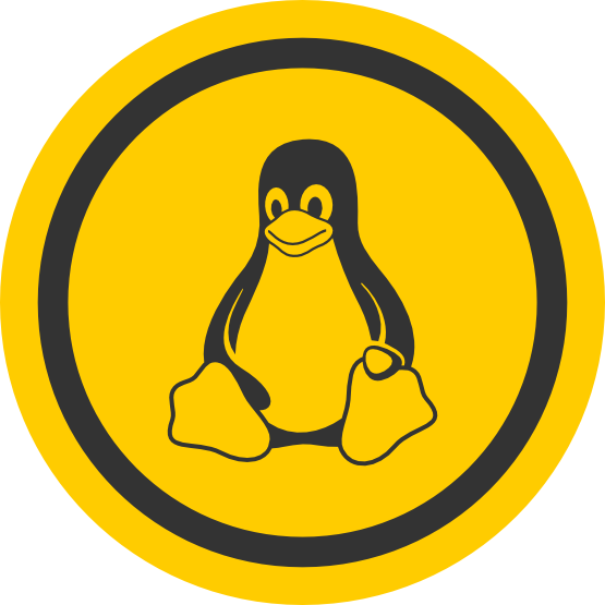 Tux Badge Linux 555Px.png - Tux, Transparent background PNG HD thumbnail